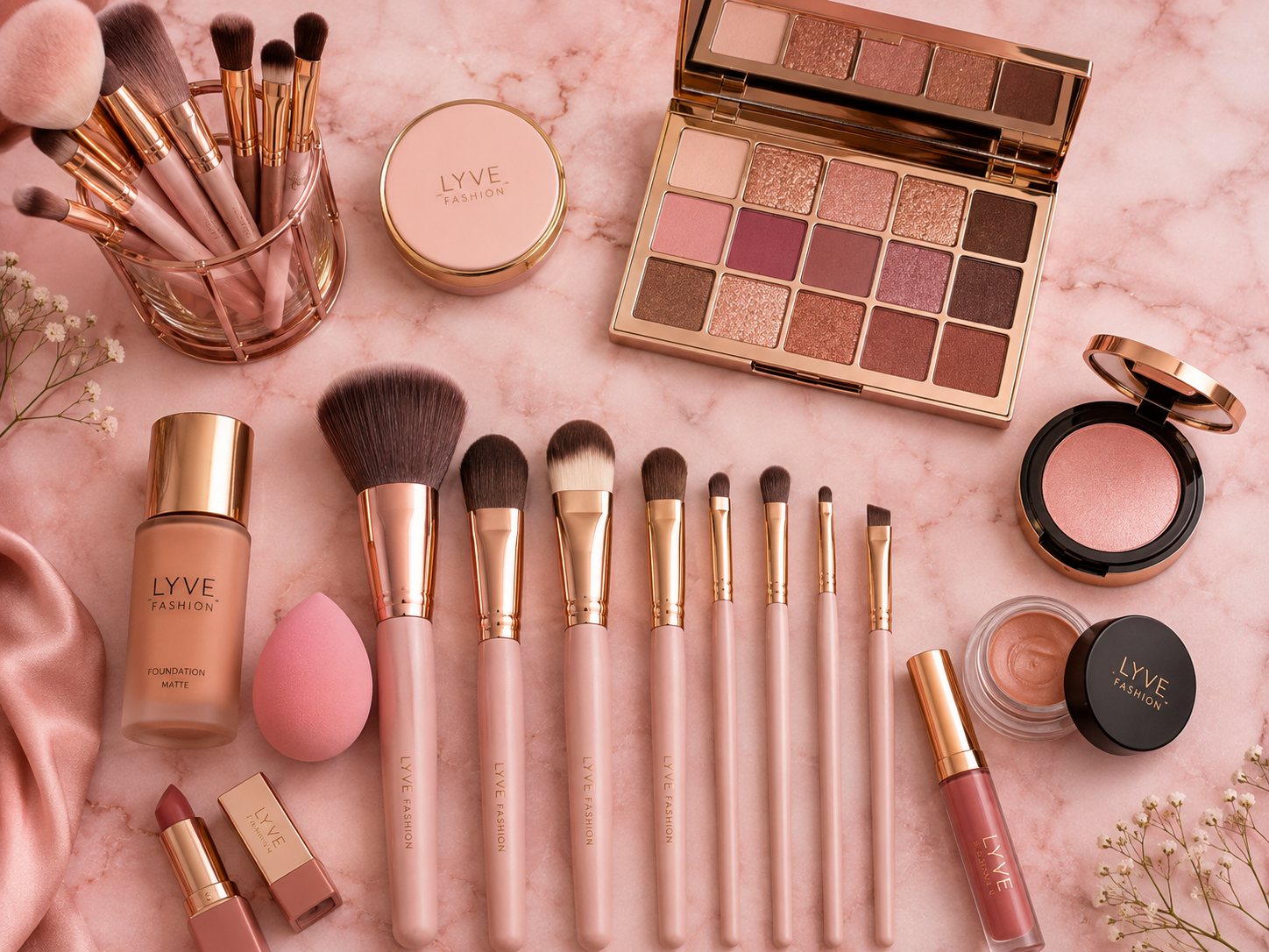 Matériel de maquillage professionnel